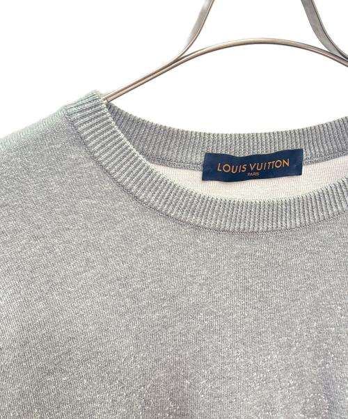 LOUIS VUITTON（ルイ ヴィトン）LOUIS VUITTON (ルイ ヴィトン) LVSE Monogram Gradient sweater/モノグラム グラディエント セーター グレー サイズ:Lの古着・服飾アイテム