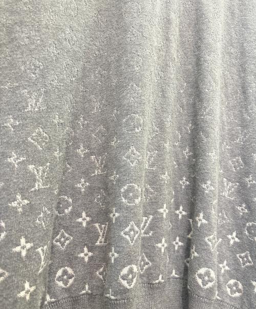 LOUIS VUITTON（ルイ ヴィトン）LOUIS VUITTON (ルイ ヴィトン) LVSE Monogram Gradient sweater/モノグラム グラディエント セーター グレー サイズ:Lの古着・服飾アイテム
