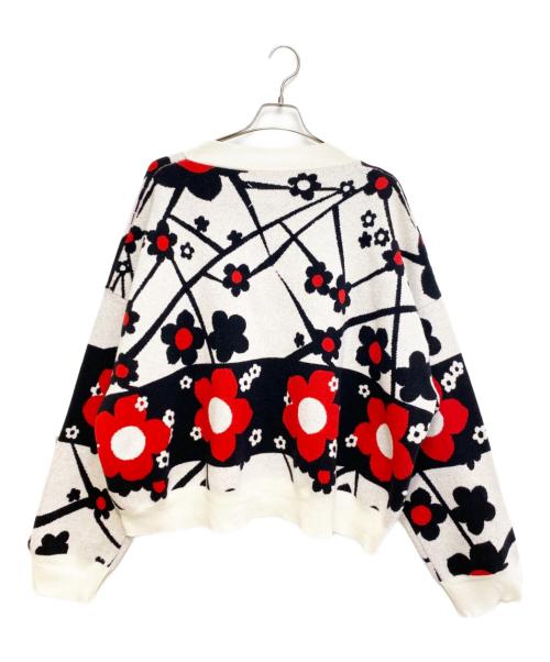 Maison Margiela（メゾンマルジェラ）Maison Margiela (メゾンマルジェラ) オーバーサイズフラワーニット ベージュ サイズ:Sの古着・服飾アイテム