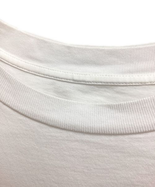Maison Margiela（メゾンマルジェラ）Maison Margiela (メゾンマルジェラ) テープカレンダーロゴTシャツ ホワイト サイズ:40の古着・服飾アイテム