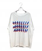 Maison Margielaメゾンマルジェラ）の古着「テープカレンダーロゴTシャツ」｜ホワイト