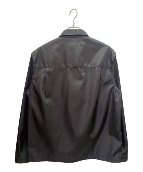 PRADA（プラダ）PRADA (プラダ) RE-NYLON/Coach Jacket（リナイロン/コーチジャケット） ブラック サイズ:Mの古着・服飾アイテム