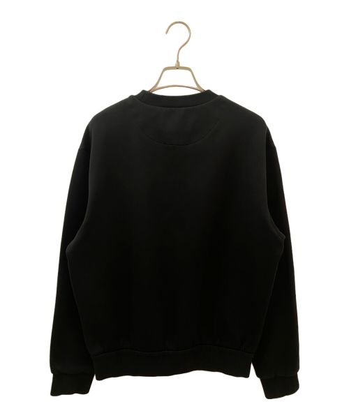 PRADA（プラダ）PRADA (プラダ) ベロアロゴスウェット ブラック サイズ:XSの古着・服飾アイテム