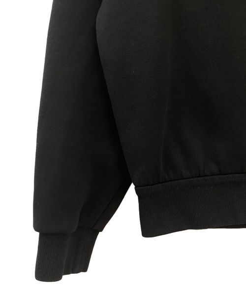 PRADA（プラダ）PRADA (プラダ) ベロアロゴスウェット ブラック サイズ:XSの古着・服飾アイテム