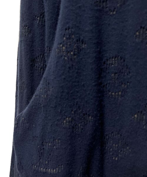 LOUIS VUITTON（ルイ ヴィトン）LOUIS VUITTON (ルイ ヴィトン) モノグラムジップアップスウェット ネイビー サイズ:Lの古着・服飾アイテム