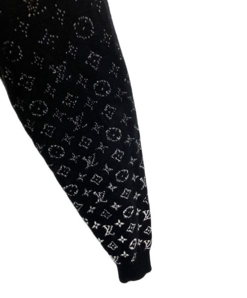 LOUIS VUITTON（ルイ ヴィトン）LOUIS VUITTON (ルイ ヴィトン) モノグラムグラディエントニット ブラック サイズ:Mの古着・服飾アイテム