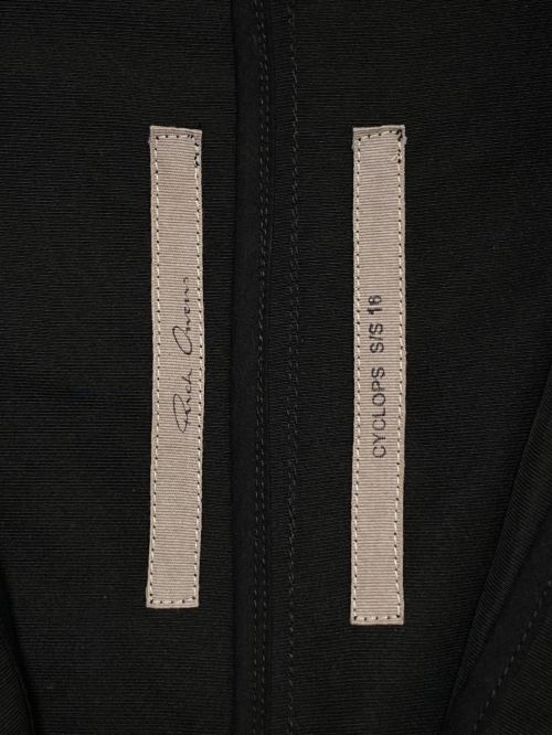 RICK OWENS（リックオウエンス）RICK OWENS (リックオウエンス) オールインワン ブラック サイズ:52の古着・服飾アイテム