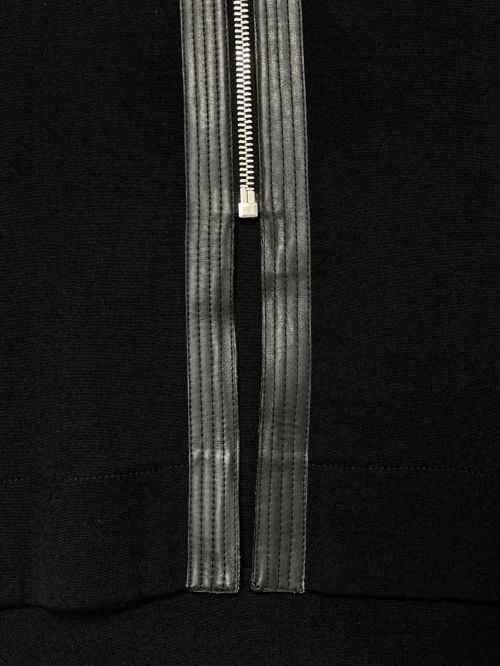 RICK OWENS（リックオウエンス）RICK OWENS (リックオウエンス) ノースリーブジップパーカー ブラック サイズ:52の古着・服飾アイテム