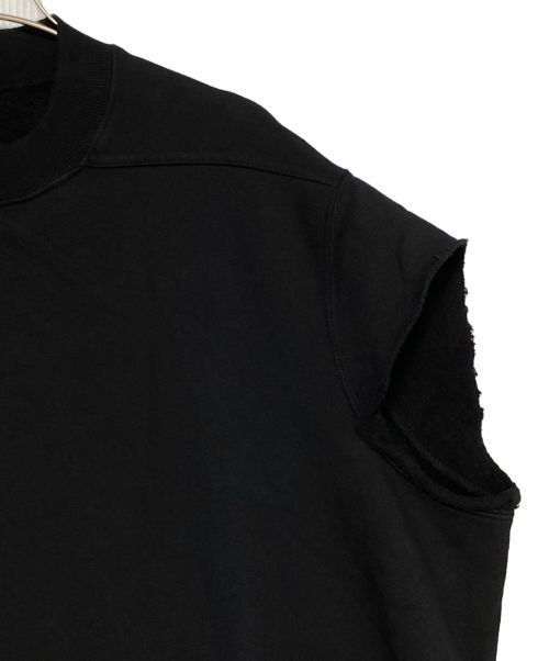 DRKSHDW（ダークシャドウ）DRKSHDW (ダークシャドウ) FAUN SLEEVELESS JUMBO TOP IN BLACK ブラック サイズ:FREEの古着・服飾アイテム