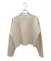 LOEWE (ロエベ) エンボスアナグラムニット アイボリー サイズ:XS：90000円