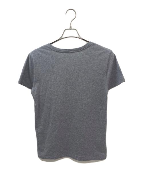 CELINE（セリーヌ）CELINE (セリーヌ) プリントロゴTシャツ グレー サイズ:XSの古着・服飾アイテム