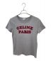 CELINE（セリーヌ）の古着「プリントロゴTシャツ」｜グレー