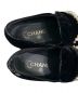 中古・古着 CHANEL (シャネル) パールベロアローファー ブラック サイズ:381/2：70000円