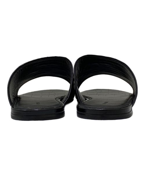BALENCIAGA（バレンシアガ）BALENCIAGA (バレンシアガ) OVAL BB SLIDES ブラック サイズ:39の古着・服飾アイテム