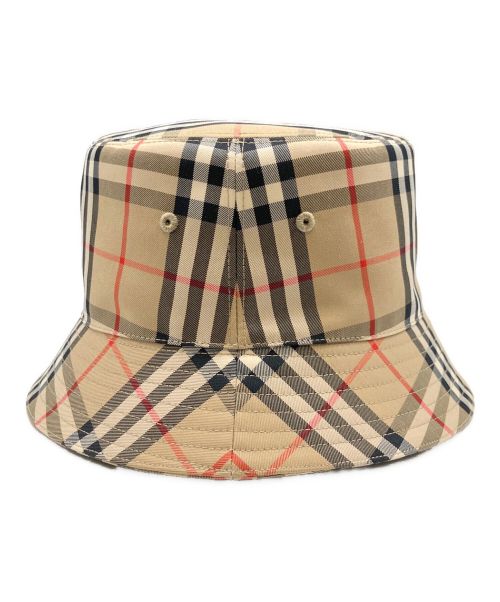 BURBERRY（バーバリー）BURBERRY (バーバリー) ノバチェック バケットハット ベージュ サイズ:XLの古着・服飾アイテム
