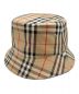 BURBERRY（バーバリー）の古着「ノバチェック バケットハット」｜ベージュ