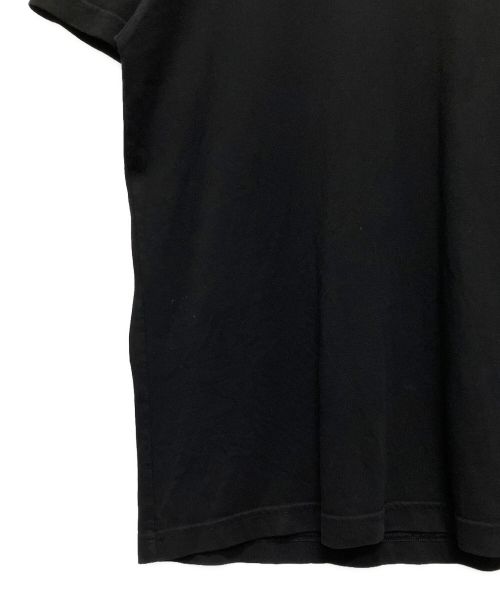 BALENCIAGA（バレンシアガ）BALENCIAGA (バレンシアガ) ワンポイントロゴTシャツ ブラック サイズ:Lの古着・服飾アイテム