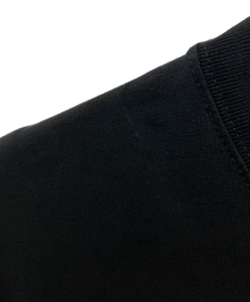 BALENCIAGA（バレンシアガ）BALENCIAGA (バレンシアガ) ワンポイントロゴTシャツ ブラック サイズ:Lの古着・服飾アイテム