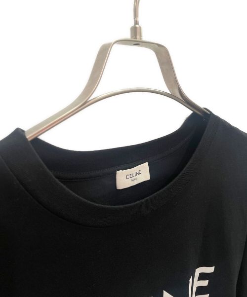 CELINE（セリーヌ）CELINE (セリーヌ) ルーズ Tシャツ ブラック サイズ:Mの古着・服飾アイテム