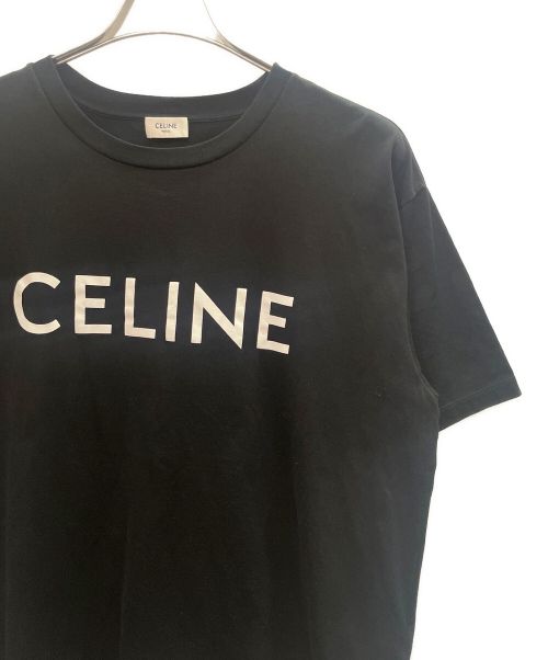 CELINE（セリーヌ）CELINE (セリーヌ) ルーズ Tシャツ ブラック サイズ:Mの古着・服飾アイテム