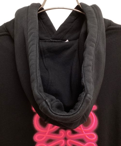LOEWE（ロエベ）LOEWE (ロエベ) NEON HOODIE(ネオンフーディ) ブラック サイズ:Lの古着・服飾アイテム