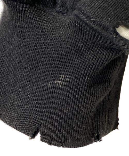 BALENCIAGA（バレンシアガ）BALENCIAGA (バレンシアガ) Caps Destroyed Hoodie ブラック サイズ:XXSの古着・服飾アイテム