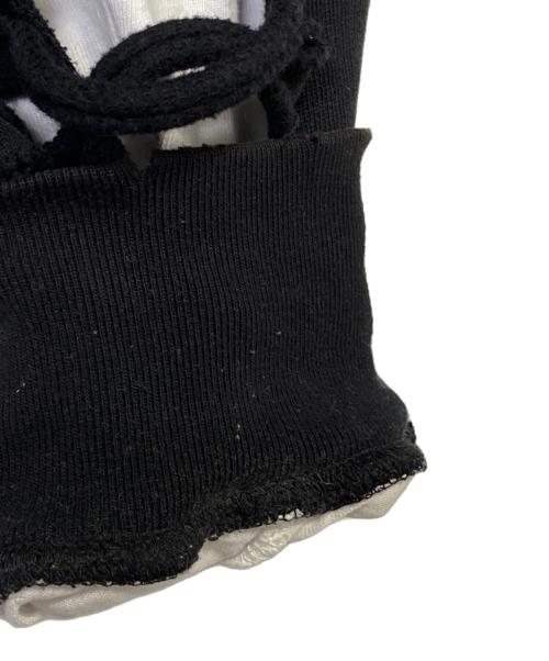BALENCIAGA（バレンシアガ）BALENCIAGA (バレンシアガ) Caps Destroyed Hoodie ブラック サイズ:XXSの古着・服飾アイテム