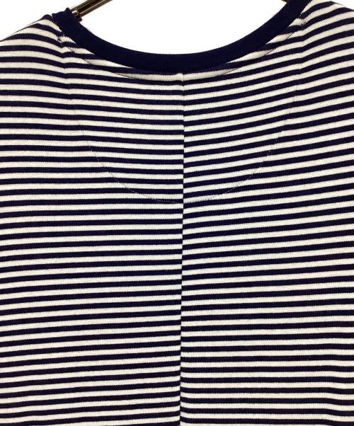 POLO RALPH LAUREN（ポロ・ラルフローレン）POLO RALPH LAUREN (ポロ・ラルフローレン) マキシワンピース ホワイト×ネイビー サイズ:Mの古着・服飾アイテム