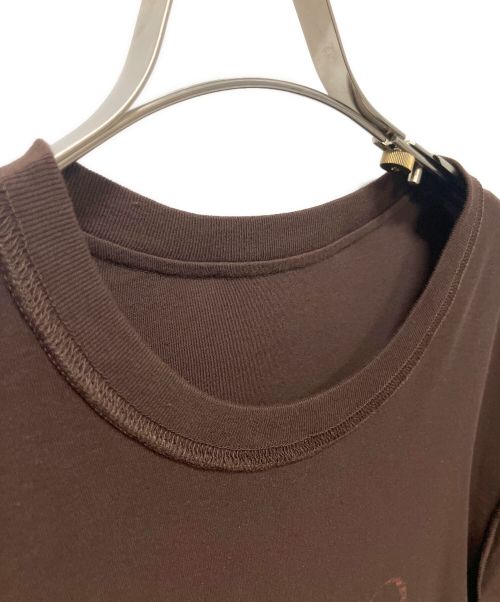 GUCCI（グッチ）GUCCI (グッチ) インターロッキングGTシャツ ブラウン サイズ:XSの古着・服飾アイテム