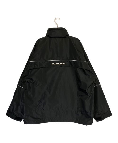 BALENCIAGA（バレンシアガ）BALENCIAGA (バレンシアガ) アノラックパーカー ブラック サイズ:44の古着・服飾アイテム