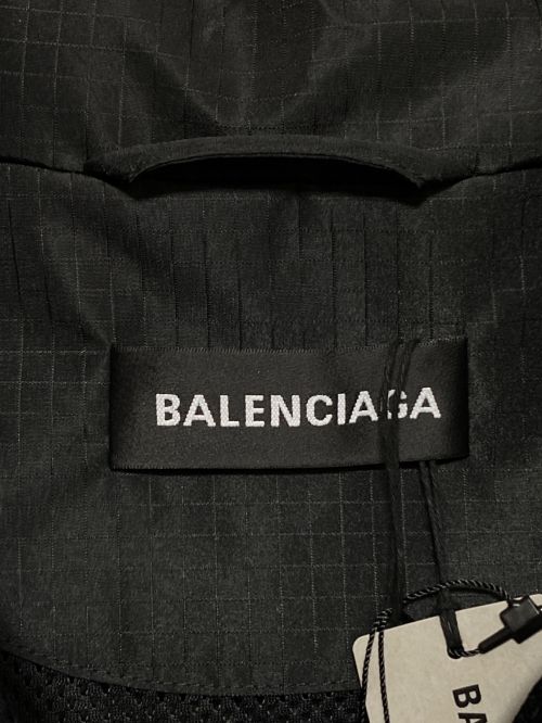 BALENCIAGA（バレンシアガ）BALENCIAGA (バレンシアガ) アノラックパーカー ブラック サイズ:44の古着・服飾アイテム