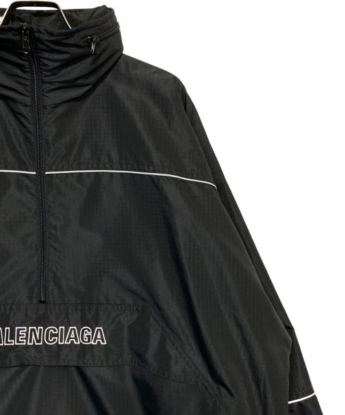 BALENCIAGA（バレンシアガ）BALENCIAGA (バレンシアガ) アノラックパーカー ブラック サイズ:44の古着・服飾アイテム