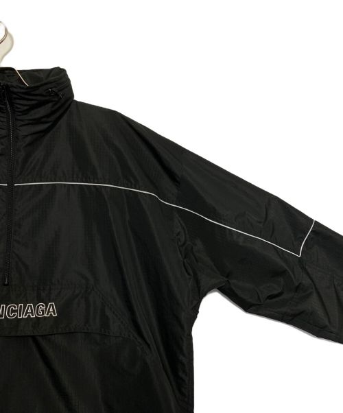 BALENCIAGA（バレンシアガ）BALENCIAGA (バレンシアガ) アノラックパーカー ブラック サイズ:44の古着・服飾アイテム