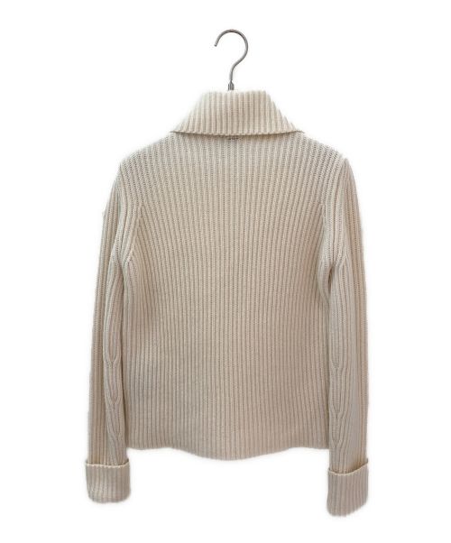 MONCLER（モンクレール）MONCLER (モンクレール) MAGLIONE TRICOT CARDIGAN ダウンジャケット アイボリー サイズ:XSの古着・服飾アイテム