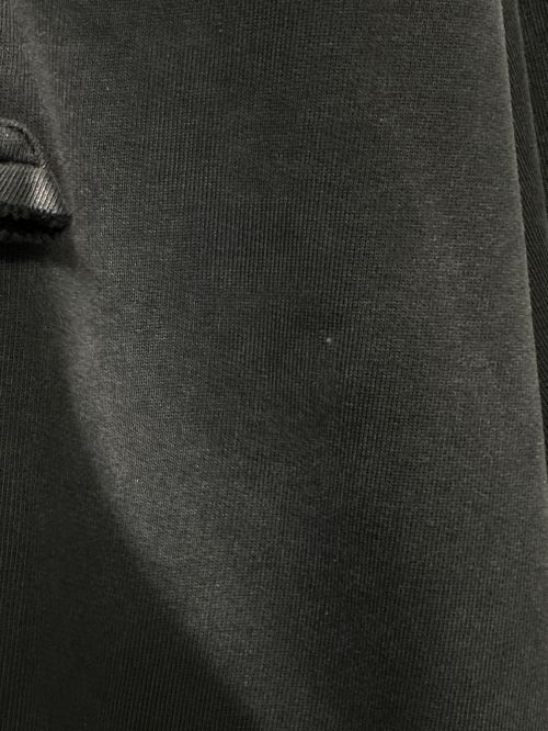 BALENCIAGA（バレンシアガ）BALENCIAGA (バレンシアガ) TAPE TYPE RIPPED POCKET HOODIE グレー サイズ:Lの古着・服飾アイテム