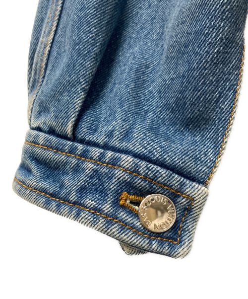 LOUIS VUITTON（ルイ ヴィトン）LOUIS VUITTON (ルイ ヴィトン) ショート丈キルティングデニムジャケット インディゴ サイズ:34の古着・服飾アイテム