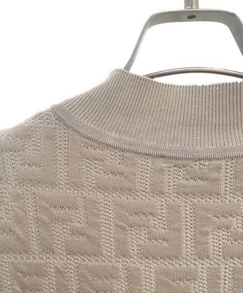 FENDI（フェンディ）FENDI (フェンディ) ズッカニット ベージュ サイズ:38の古着・服飾アイテム