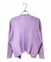 PLEATS PLEASE (プリーツプリーズ) プリーツカーディガン パープル サイズ:3：18000円
