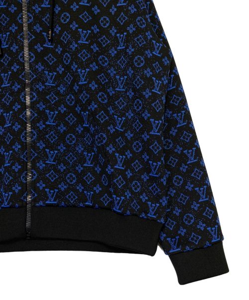 LOUIS VUITTON（ルイ ヴィトン）LOUIS VUITTON (ルイ ヴィトン) モノグラムジップパーカー ブラック サイズ:Lの古着・服飾アイテム