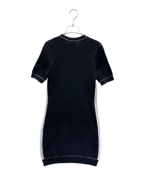 CHANEL（シャネル）CHANEL (シャネル) シャネル N°5ニットワンピース ブラック サイズ:34の古着・服飾アイテム