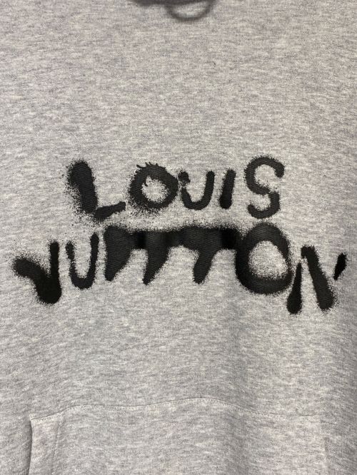 LOUIS VUITTON（ルイ ヴィトン）LOUIS VUITTON (ルイ ヴィトン) ネオンワーキングマンパーカー グレー サイズ:Mの古着・服飾アイテム