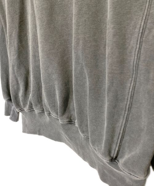 BALENCIAGA（バレンシアガ）BALENCIAGA (バレンシアガ) モックネックロゴスウェット グレー サイズ:Sの古着・服飾アイテム