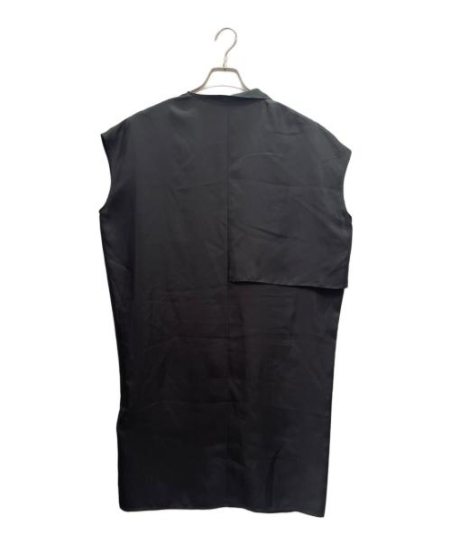 HERMES（エルメス）HERMES (エルメス) シルク ワンピース ブラック サイズ:36の古着・服飾アイテム