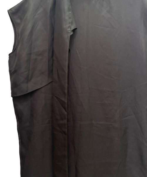 HERMES（エルメス）HERMES (エルメス) シルク ワンピース ブラック サイズ:36の古着・服飾アイテム