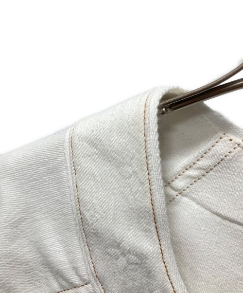 LOUIS VUITTON（ルイ ヴィトン）LOUIS VUITTON (ルイ ヴィトン) エンボスモノグラムBBシャツ ホワイト サイズ:Lの古着・服飾アイテム