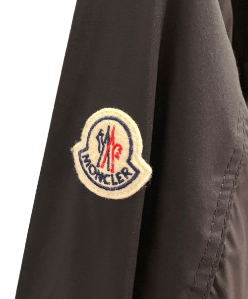 MONCLER（モンクレール）MONCLER (モンクレール) SIENNE ナイロン ジップアップパーカー  ブラック サイズ:1の古着・服飾アイテム