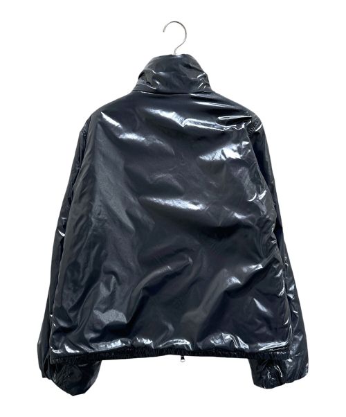MONCLER（モンクレール）MONCLER (モンクレール) リバーシブルボアジャケット ブラック×ブラウン サイズ:1の古着・服飾アイテム