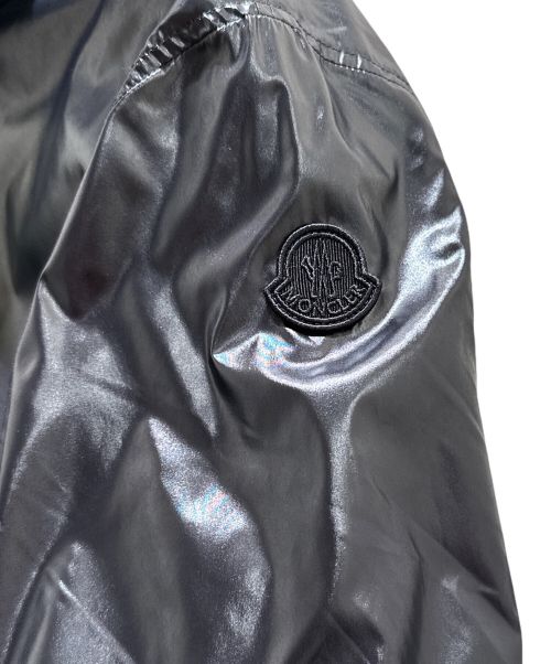 MONCLER（モンクレール）MONCLER (モンクレール) リバーシブルボアジャケット ブラック×ブラウン サイズ:1の古着・服飾アイテム