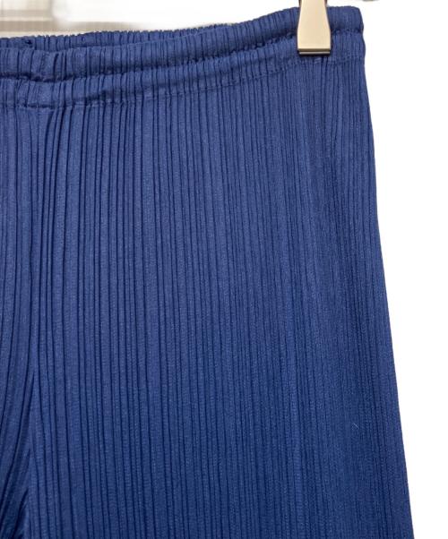 PLEATS PLEASE（プリーツプリーズ）PLEATS PLEASE (プリーツプリーズ) プリーツパンツ ブルー サイズ:3の古着・服飾アイテム