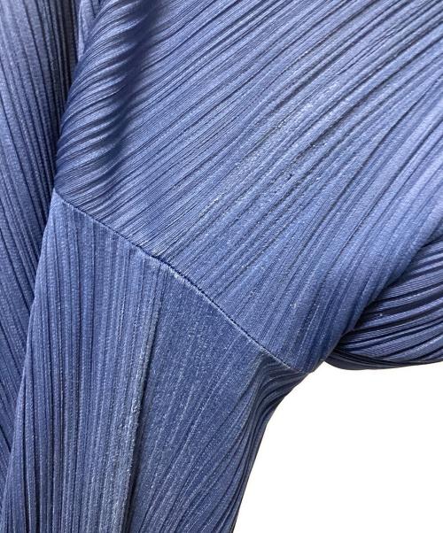 PLEATS PLEASE（プリーツプリーズ）PLEATS PLEASE (プリーツプリーズ) プリーツパンツ ブルー サイズ:3の古着・服飾アイテム